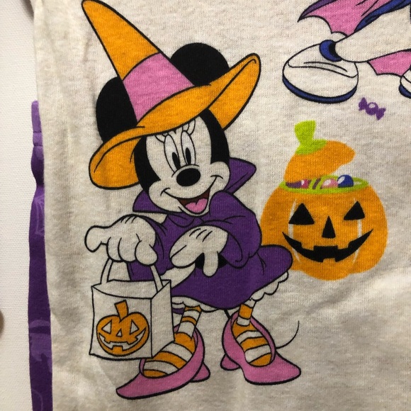 Disney for Kohls Mickey & Minnie Halloween Pajama Set 2 Piece New 2T - Picture 14 of 16